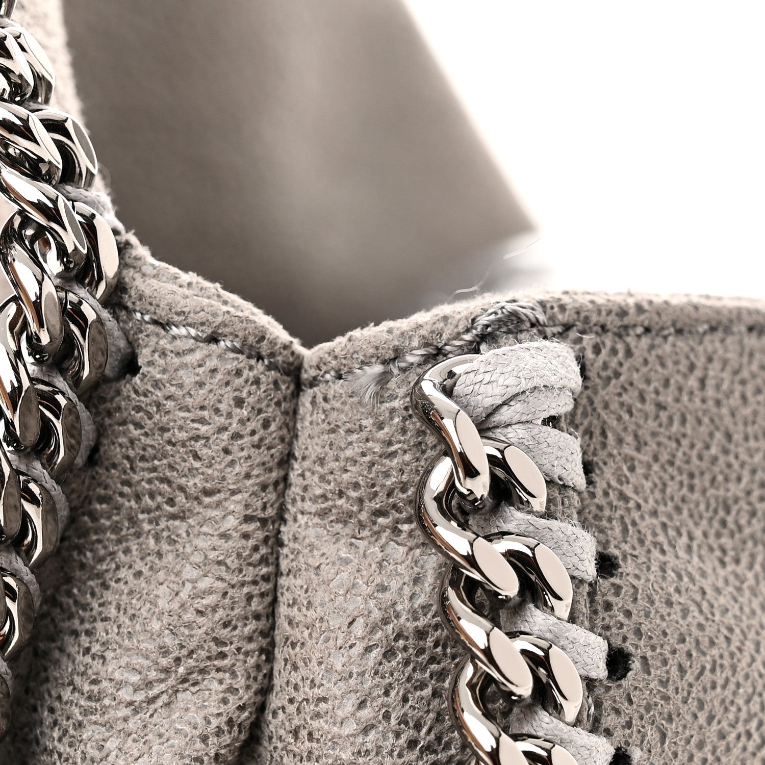 Stella McCartney Shaggy Deer Falabella Crossbody Bag Light Grey 12 of 12