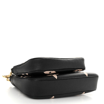 Louis Vuitton Empreinte Monogram Giant Multi Pochette Accessories Black Beige 4 of 10