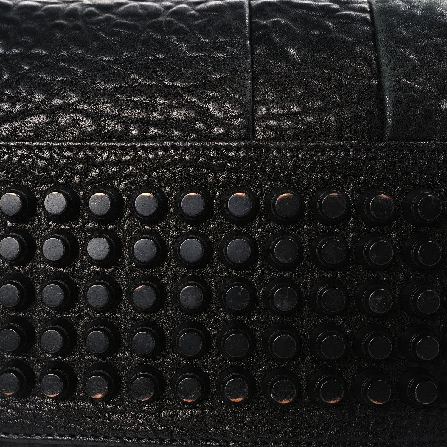 Alexander Wang Pebbled Lambskin Rockie Black Matte Black Hardware 9 of 9