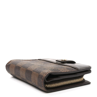 Louis Vuitton Damier Ebene Zippe Zipped Compact Wallet 4 of 6