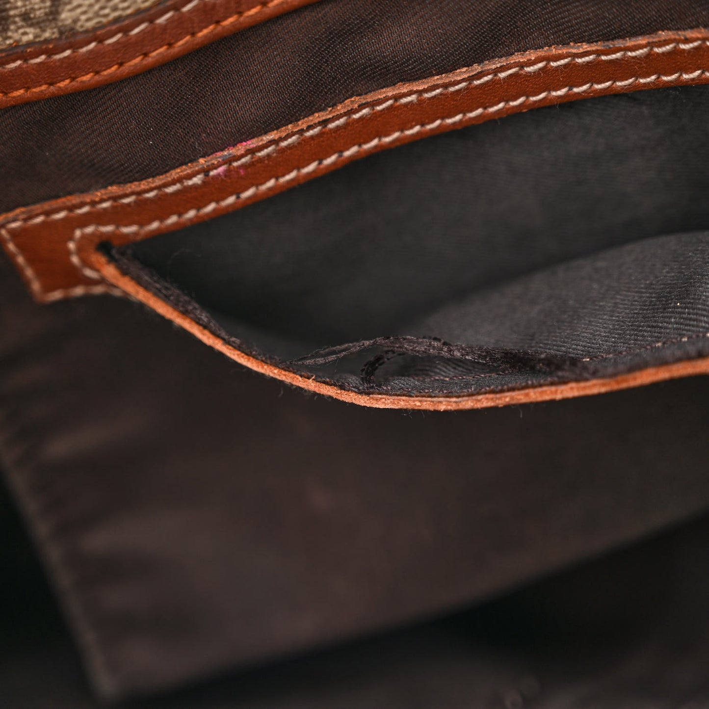 GG Plus Monogram Medium Joy Shoulder Bag Brown