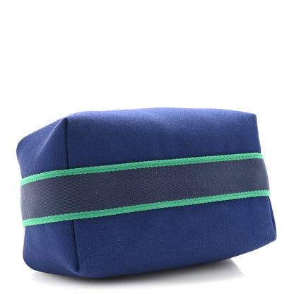 Hermes Canvas Small Bride-A-Brac Pouch Marine 4 of 7