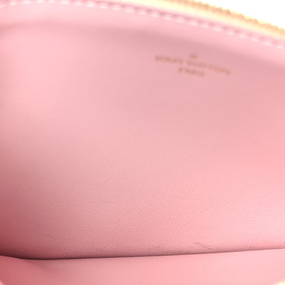 Louis Vuitton Damier Azur Pochette Felicie Chain Wallet Rose Ballerine 12 of 13