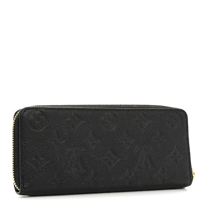 Louis Vuitton Empreinte Clemence Wallet Black 3 of 9