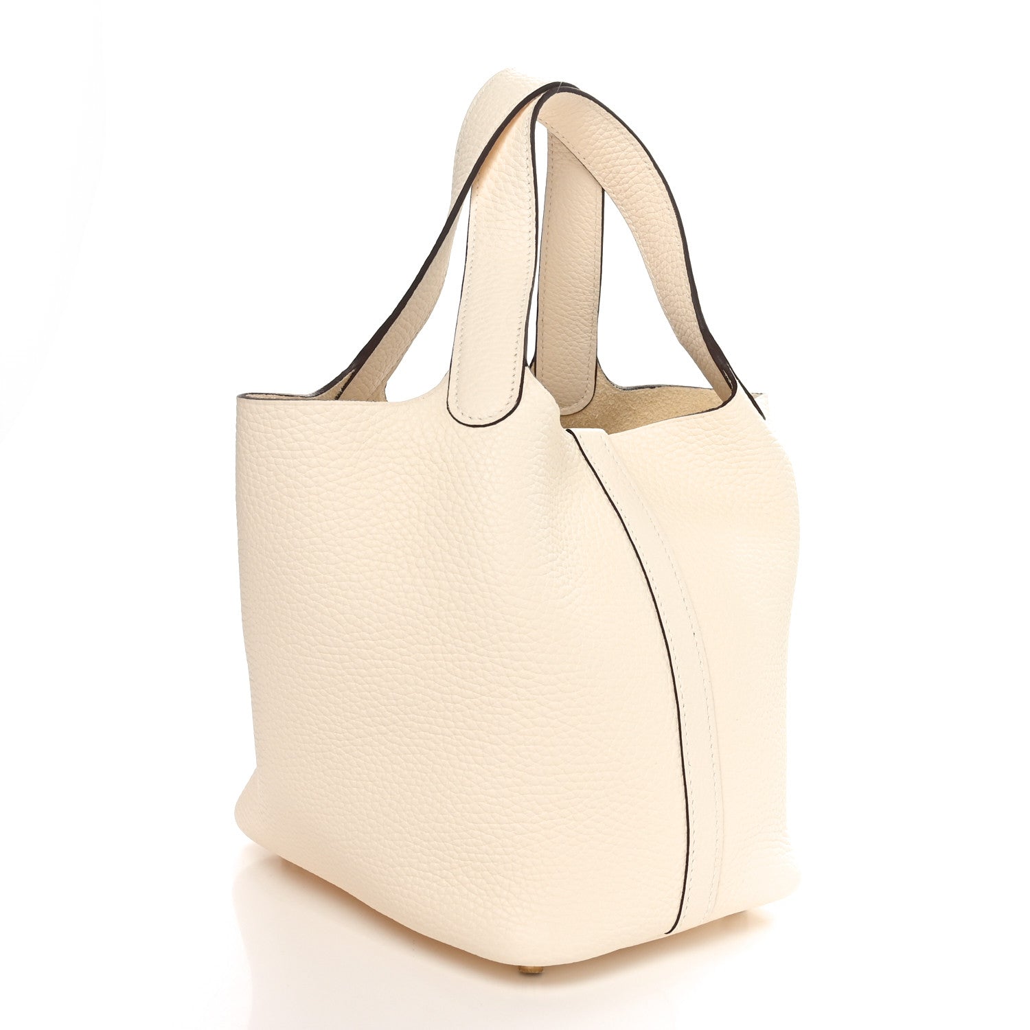 Hermes Taurillon Clemence Picotin Lock 18 PM Nata 3 of 11