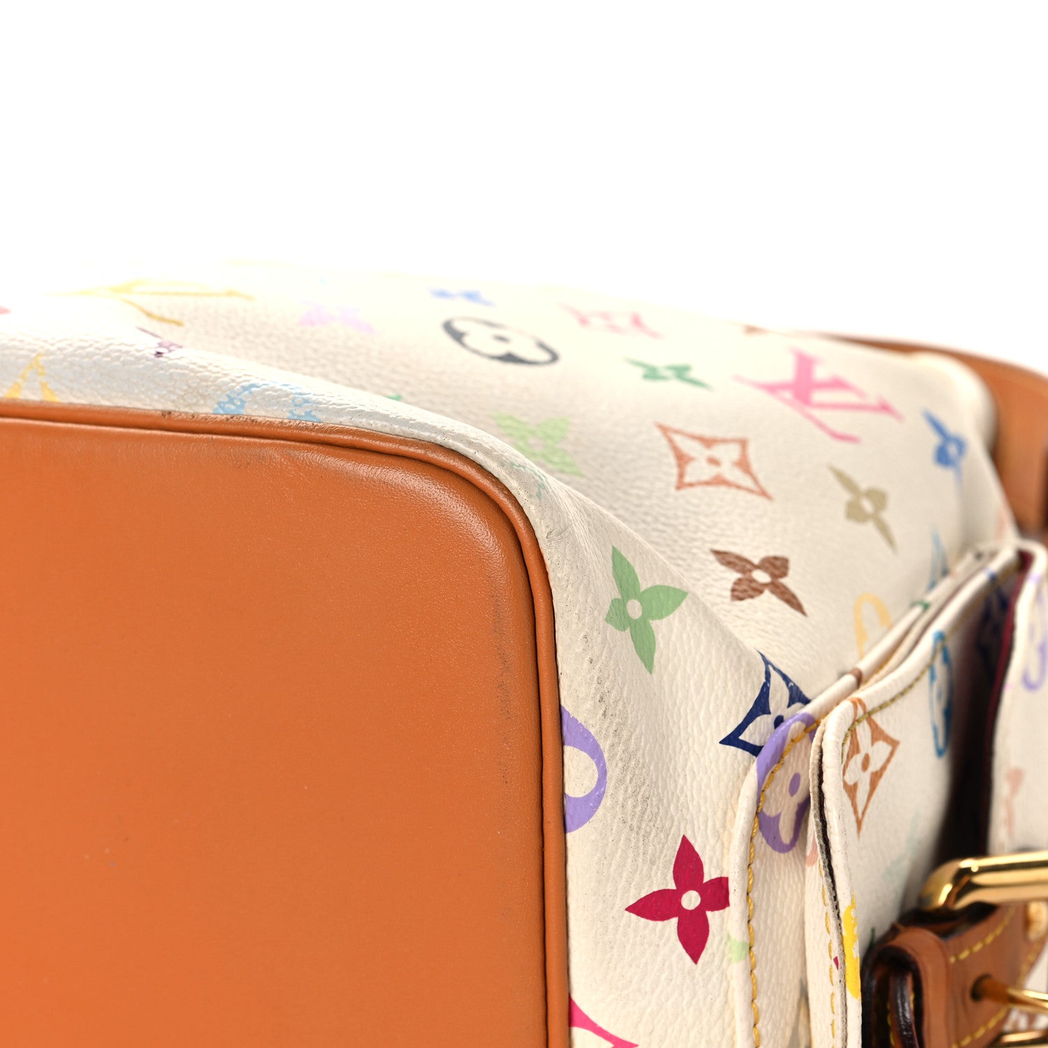 Louis Vuitton Monogram Multicolor Petit Noe White 11 of 14