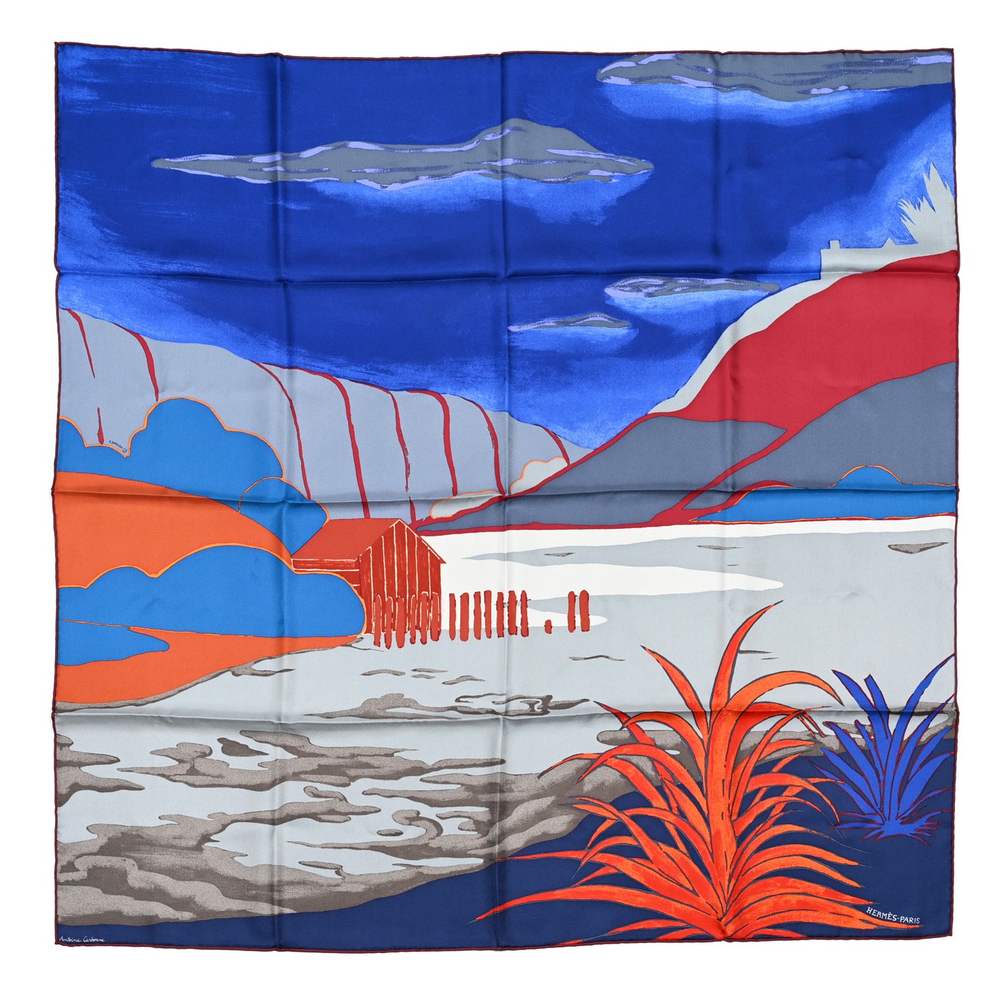Silk Au Bout Du Monde Scarf 90