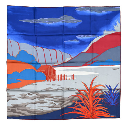 Hermes Silk Au Bout Du Monde Scarf 90 1 of 5