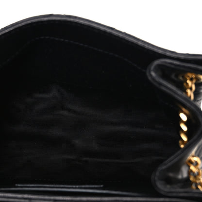 Saint Laurent Lambskin Quilted Monogram Mini Nolita Black 4 of 9