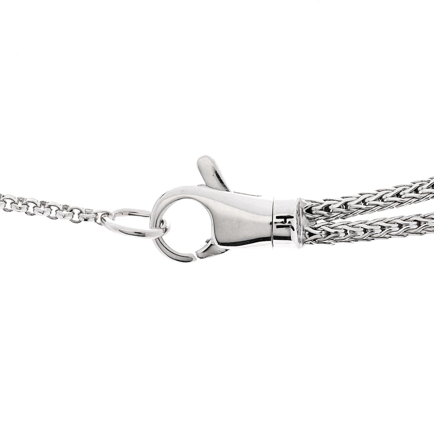 Sterling Silver 3.6mm Love Knot Necklace