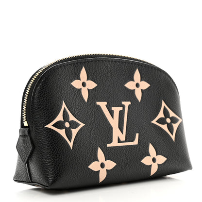 Louis Vuitton Empreinte Monogram Giant Cosmetic Pouch Black Beige 3 of 6