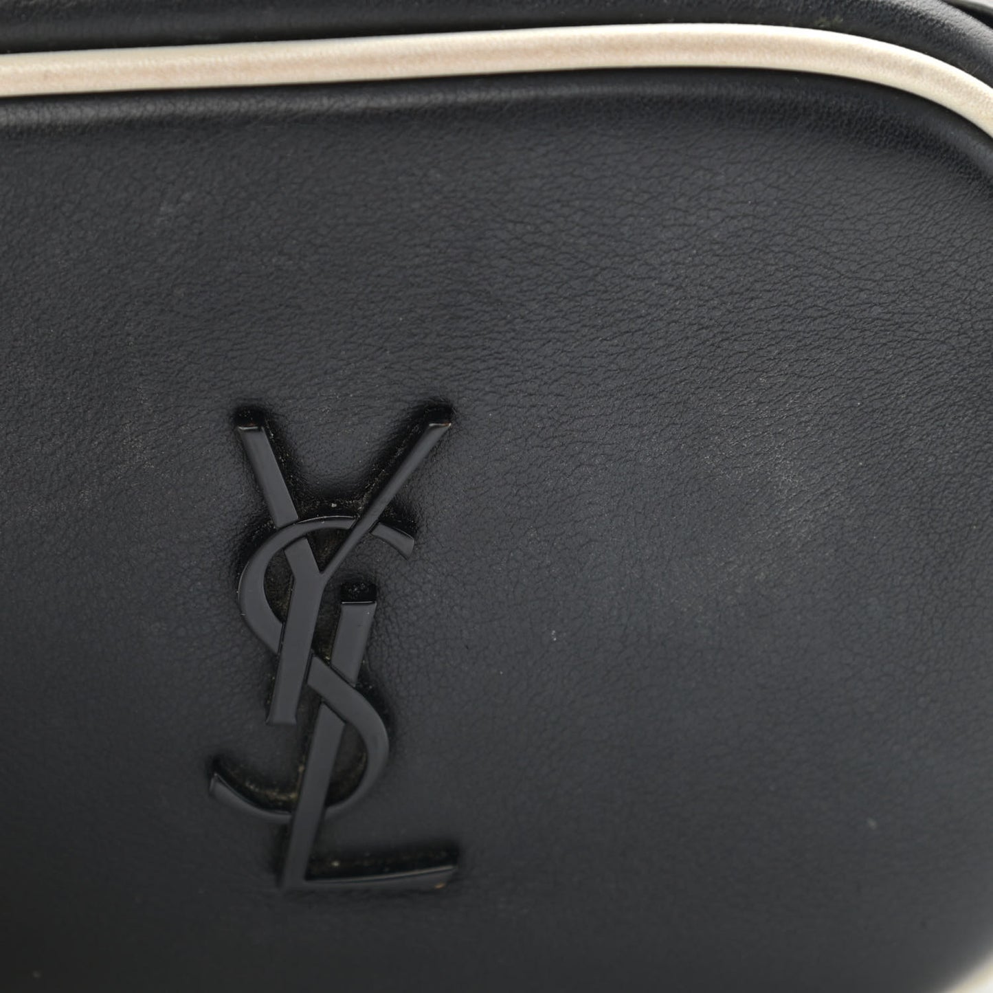 Nappa Monogram Blogger Bag Black White