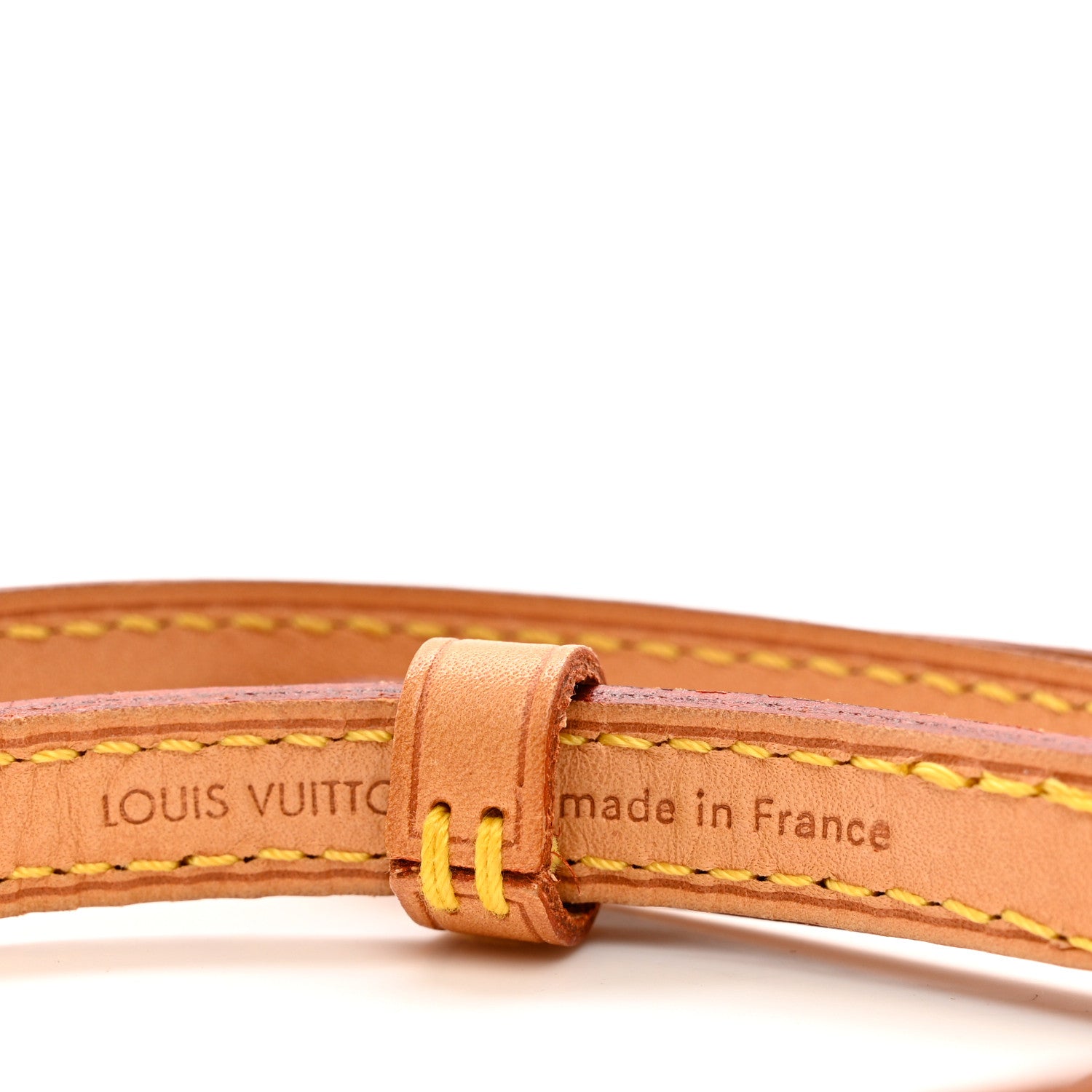 Louis Vuitton Vachetta 12mm Adjustable Shoulder Strap 3 of 3