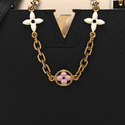 Louis Vuitton Taurillon Capucines MM Black 8 of 10