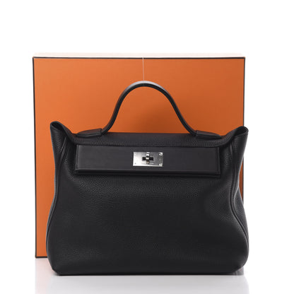Hermes Taurillon Maurice Swift 24/24 35 Black 11 of 11