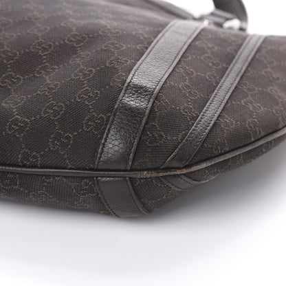 Gucci Monogram Medium Abbey Convertible Tote Dark Brown 9 of 9