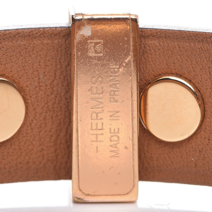 Hermes Swift Mini Dog Clous Ronds Bracelet T2 Gris Asphalte 4 of 6