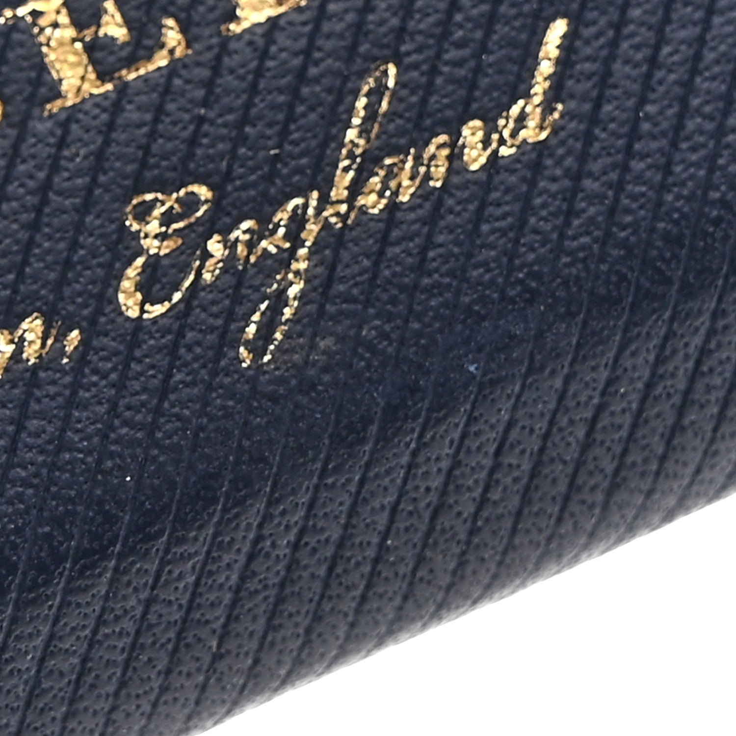 Burberry Soft Grain Calfskin Izzy Card Case Blue Carbon Camel 10 of 11