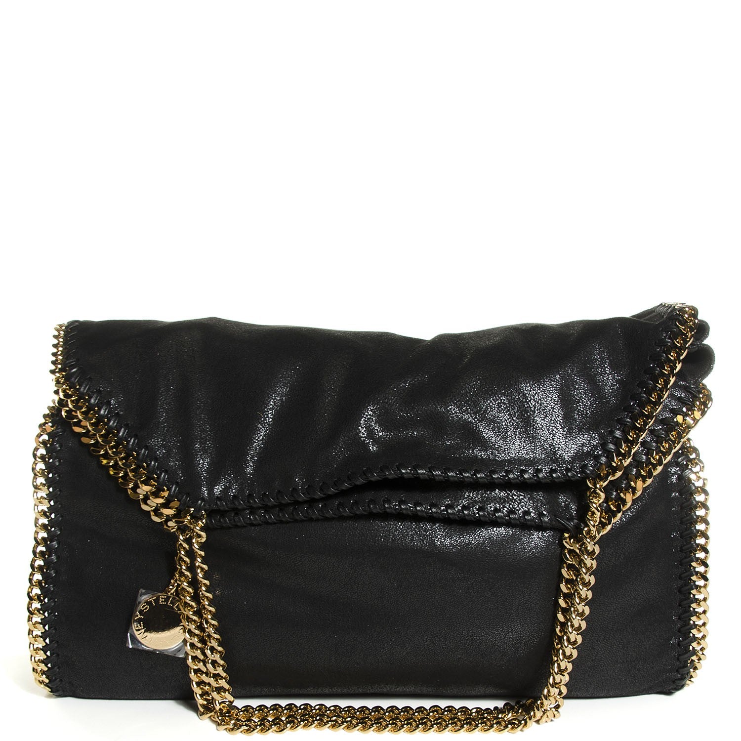 Stella McCartney Shaggy Deer Big Falabella Tote Black 1 of 10