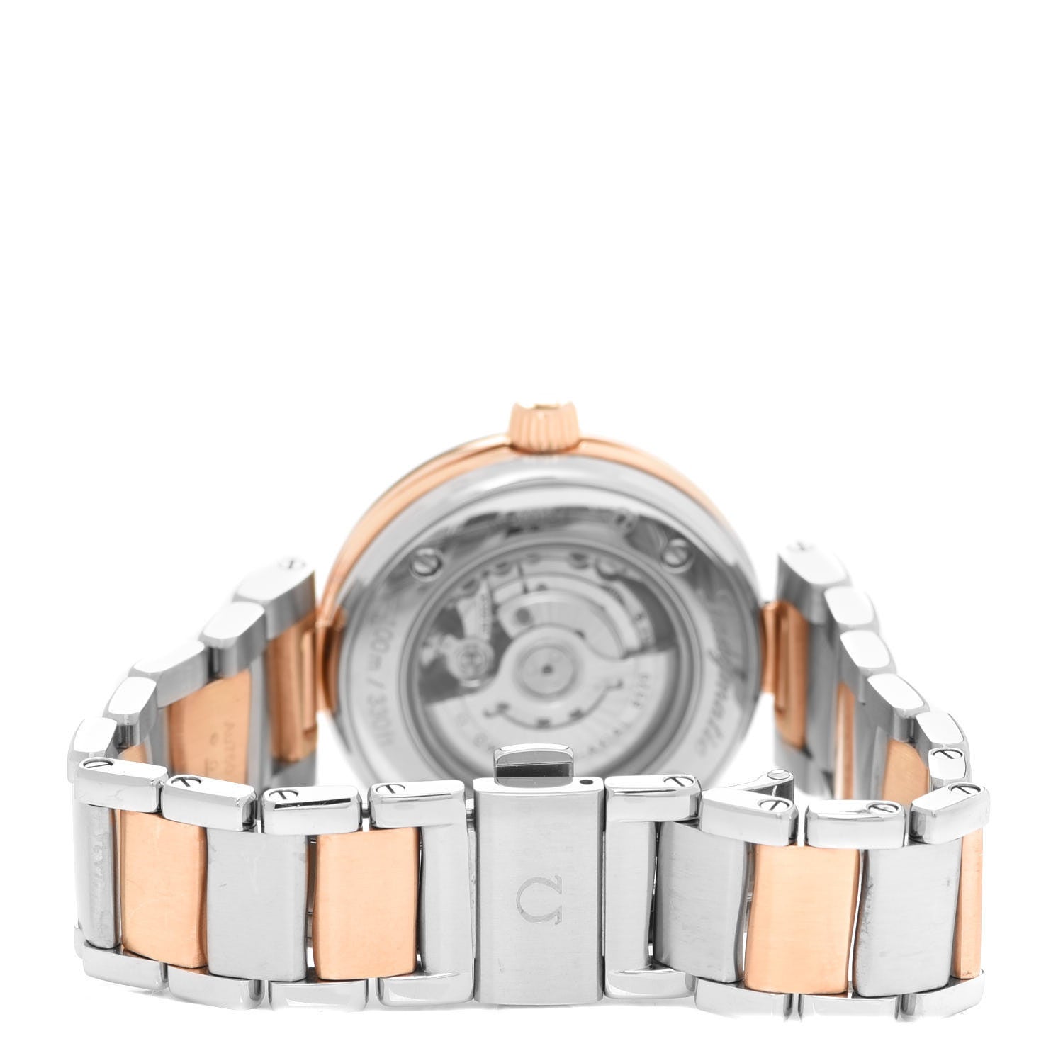 Omega Stainless Steel 18K Red Gold Diamond 34mm Ladymatic Co-Axial Automatic Watch 425.20.34.20.55.001 3 of 4