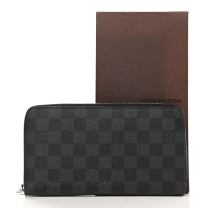Louis Vuitton Damier Graphite Zippy Organizer Wallet 8 of 8