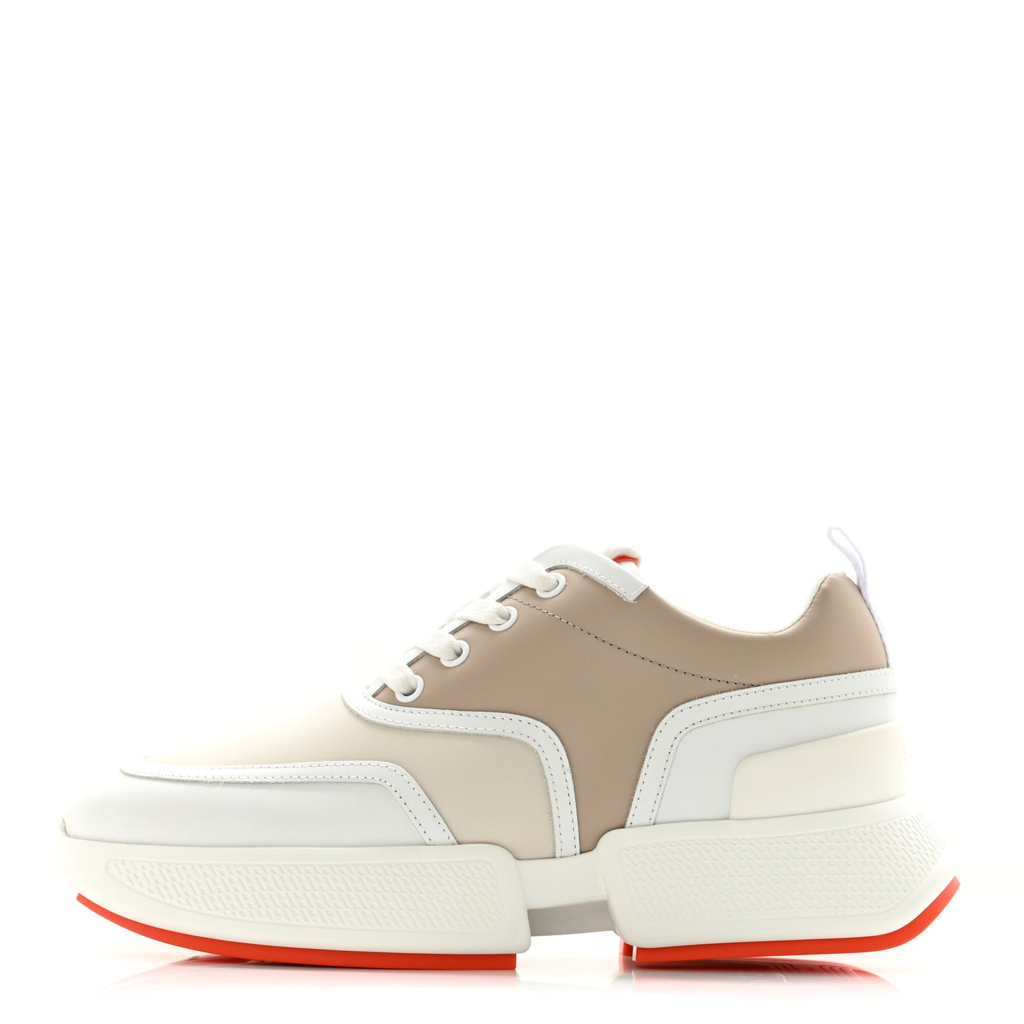 Calfskin Womens Giga Sneakers 37 Multicolor White Gomma