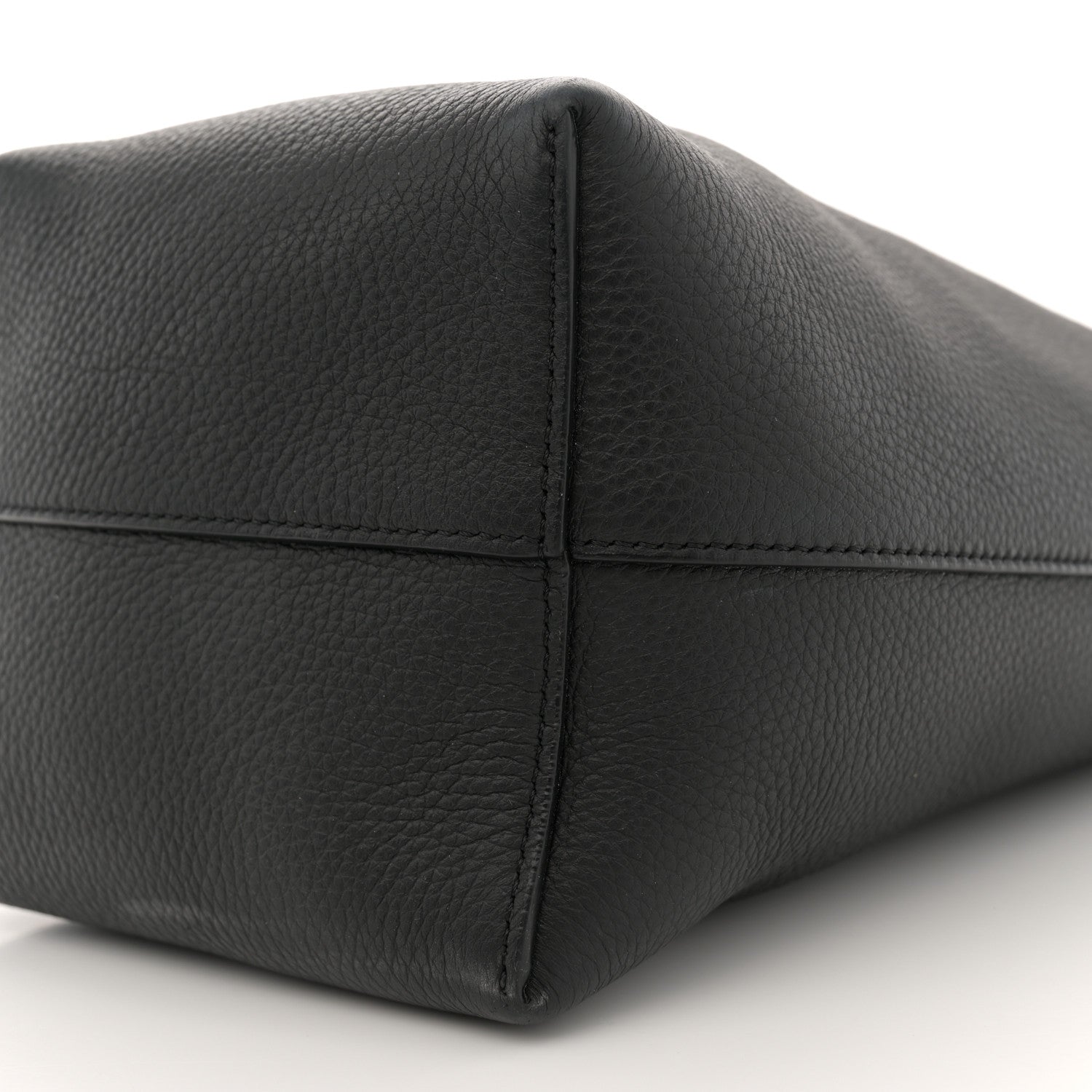 The Row Grained Calfskin Small N/S Park Tote Black 9 of 10