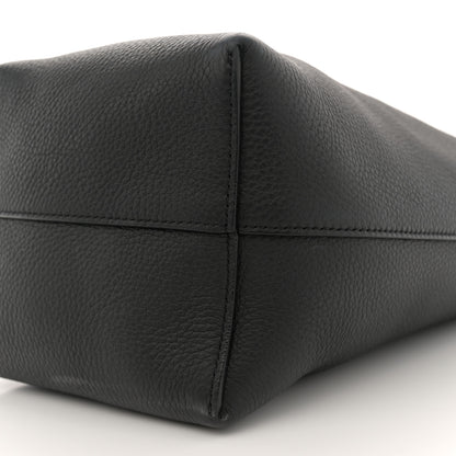 The Row Grained Calfskin Small N/S Park Tote Black 9 of 10