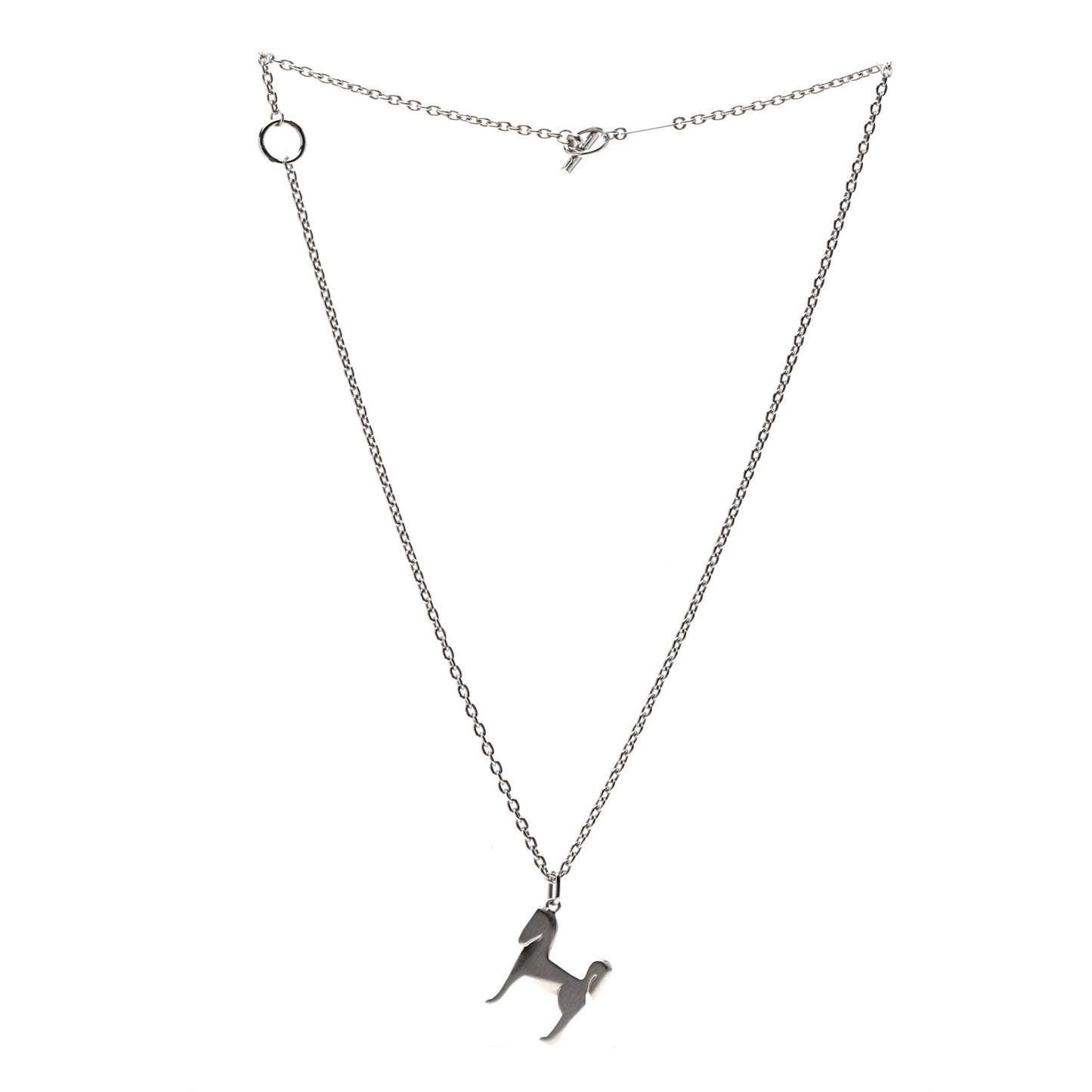 Palladium Panache Pendant Necklace