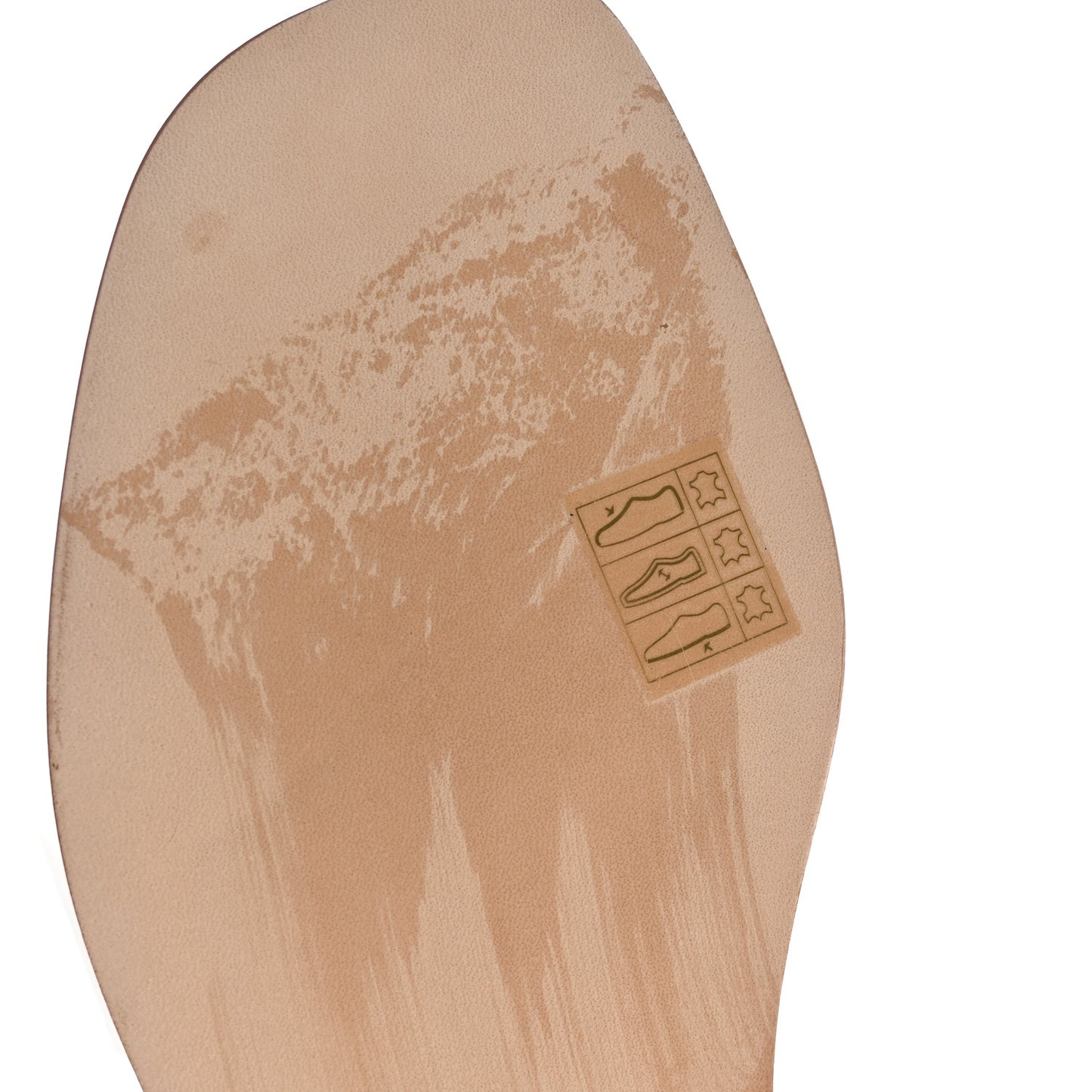 Box Calfskin Oran Sandals 38 Palissandre White