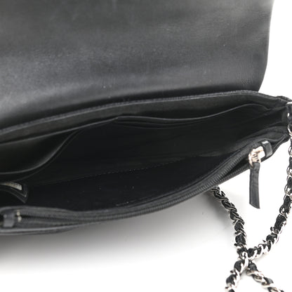 Chanel Caviar Half Moon Wallet On Chain WOC Black 5 of 10