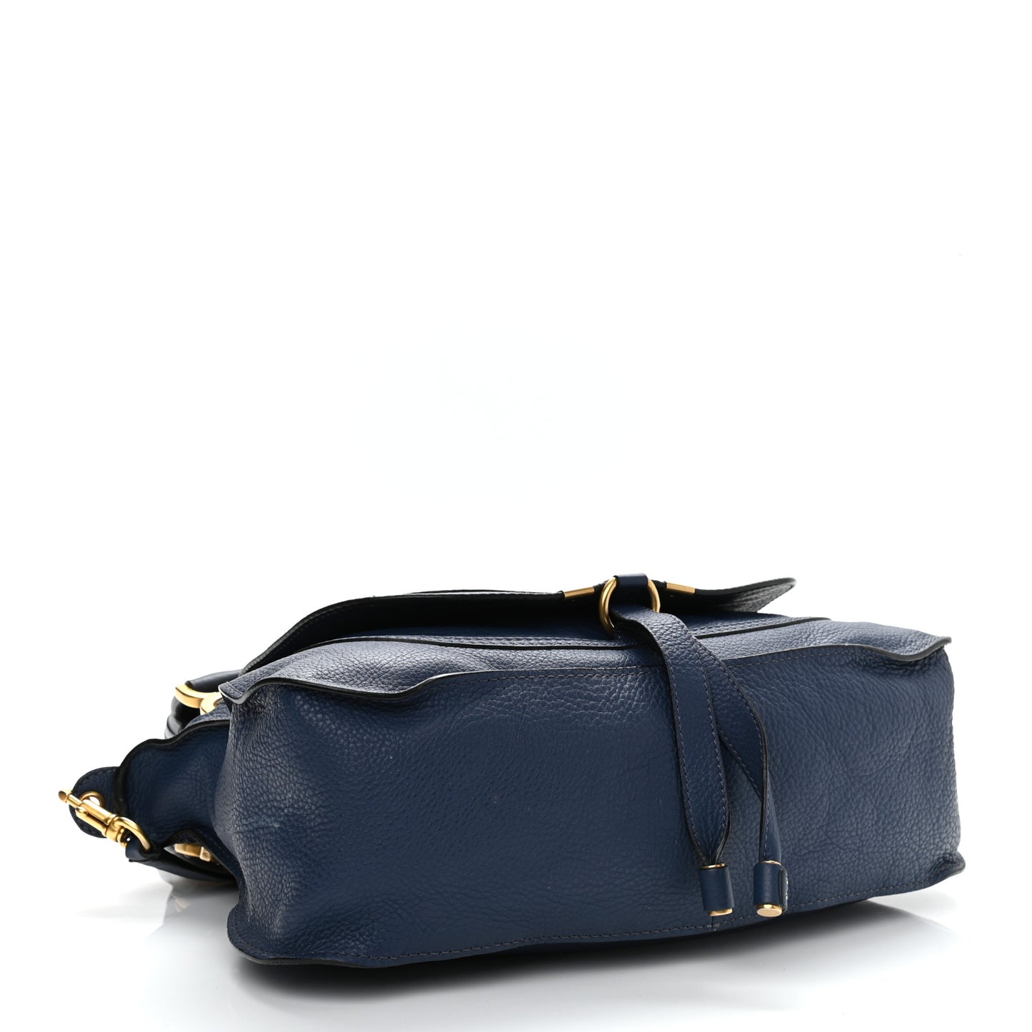 Calfskin Medium Marcie Satchel Blue