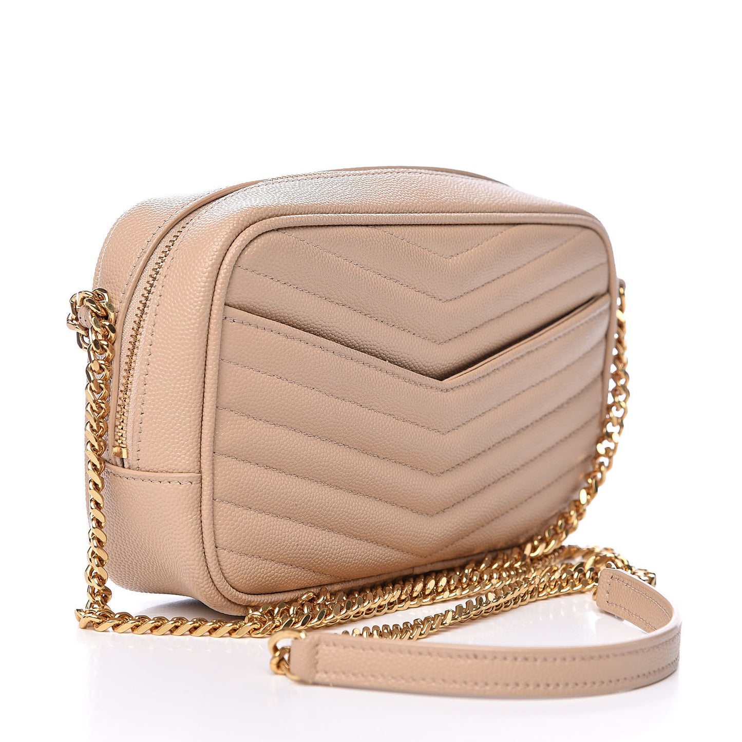 Grain De Poudre Matelasse Monogram Mini Lou Camera Bag New Powder