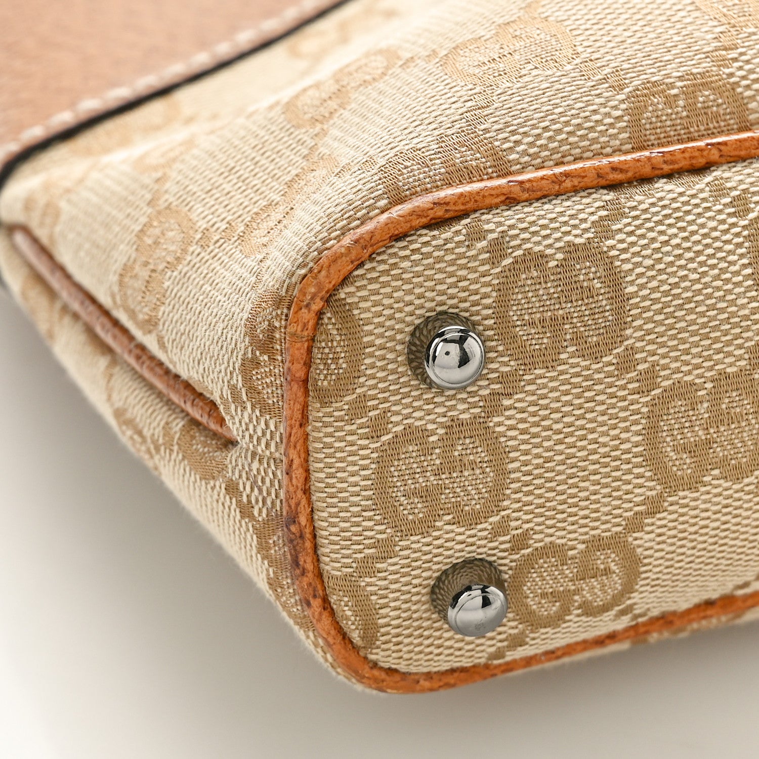 Gucci Monogram Shoulder Bag Brown 9 of 12