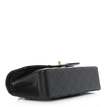 Chanel Caviar Quilted Small Double Flap Black 4 of 11