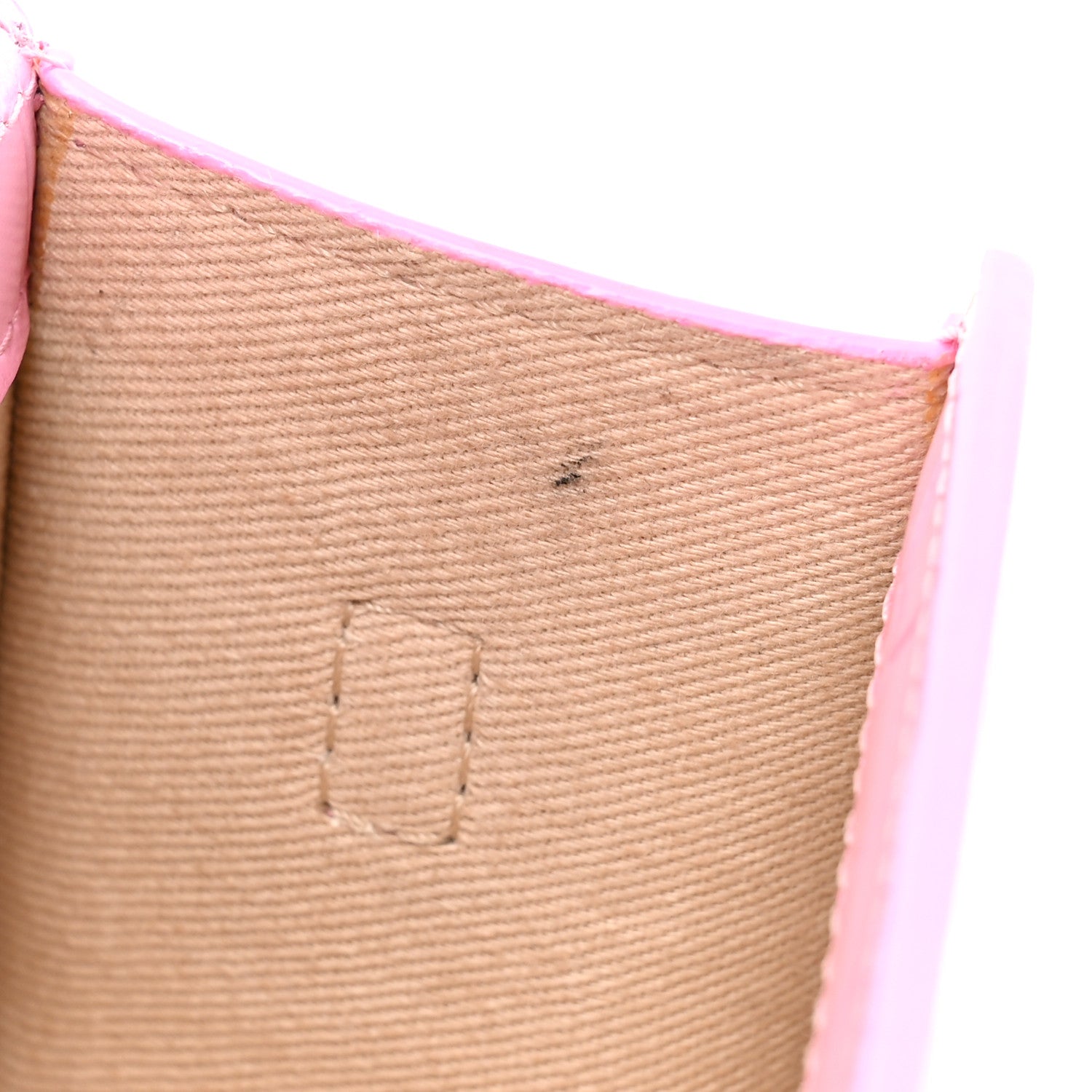 Jacquemus Calfskin Crocodile Embossed Le Bambino Pink 10 of 15