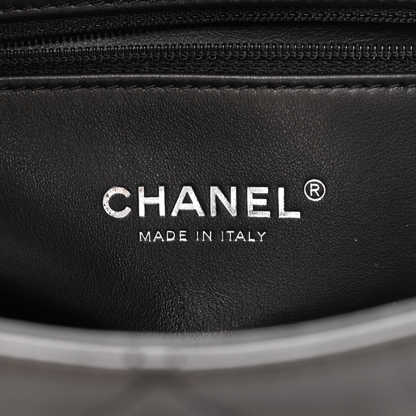 Lambskin Chain Rows Quilted Chain Hobo Black