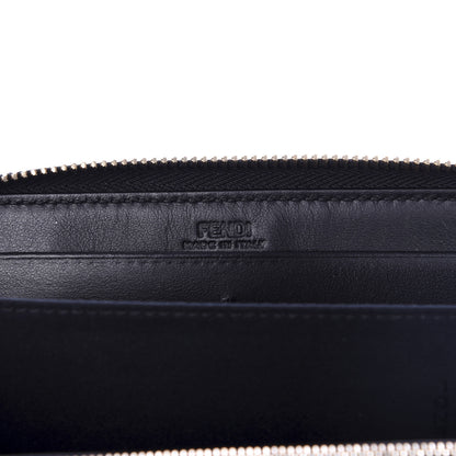 Fendi Vitello Liberty Lucido F is Fendi Zip Around Wallet Black 6 of 7