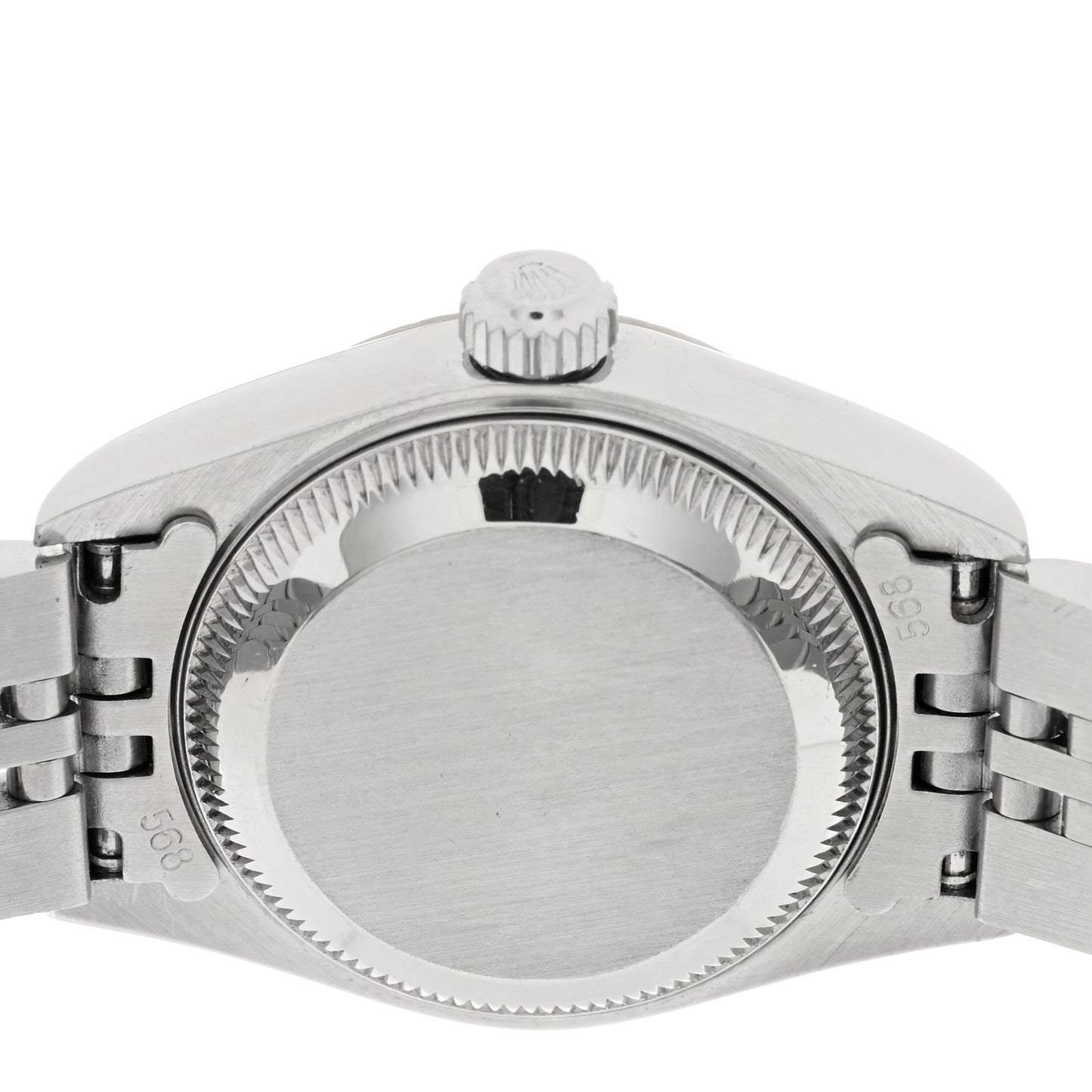 Stainless Steel 18K White Gold 26mm Oyster Perpetual Datejust Watch White Roman 69174