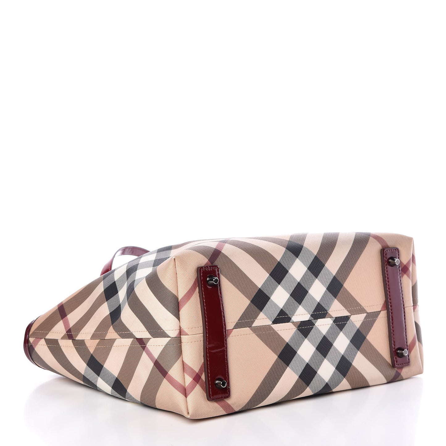 Supernova Check Small Nickie Tote Red