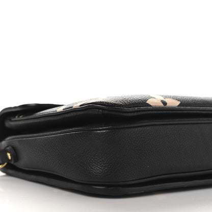 Louis Vuitton Empreinte Monogram Giant Pochette Metis Black Beige 9 of 10