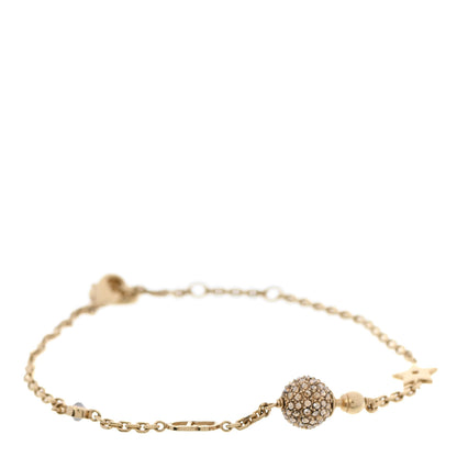 Christian Dior Metal Crystal La Petite Tribale Bracelet Gold 1 of 6
