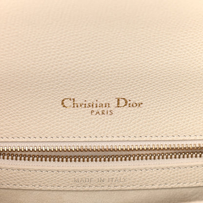 Christian Dior Grained Calfskin Cannage Small Diorama Flap Bag Off White 6 of 9