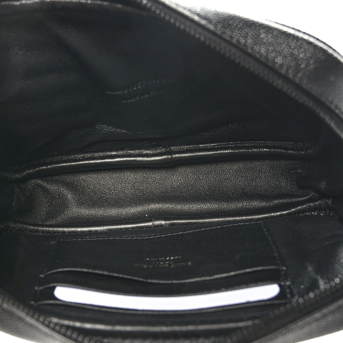 Grain De Poudre Matelasse Monochrome Monogram Mini Lou Camera Bag Black