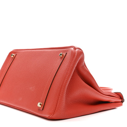 Hermes Togo Birkin 35 Capucine 10 of 13
