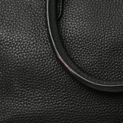 Versace Grained Calfskin La Medusa Shopping Tote Black 12 of 14