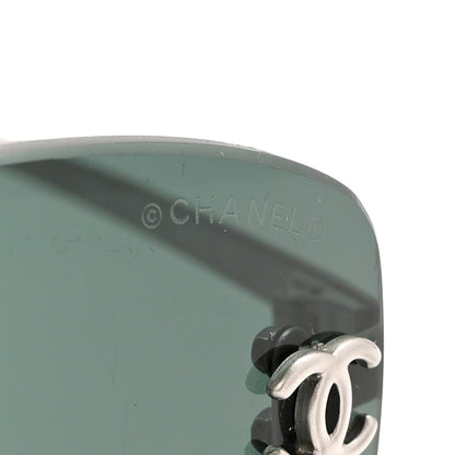 Chanel Metal Frameless Sunglasses 4002 Grey 7 of 8