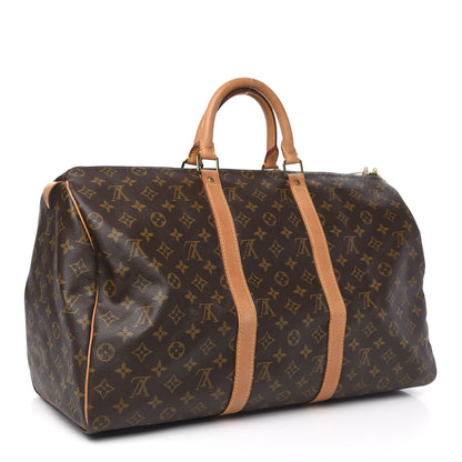 Louis Vuitton Monogram Keepall 50 2 of 13