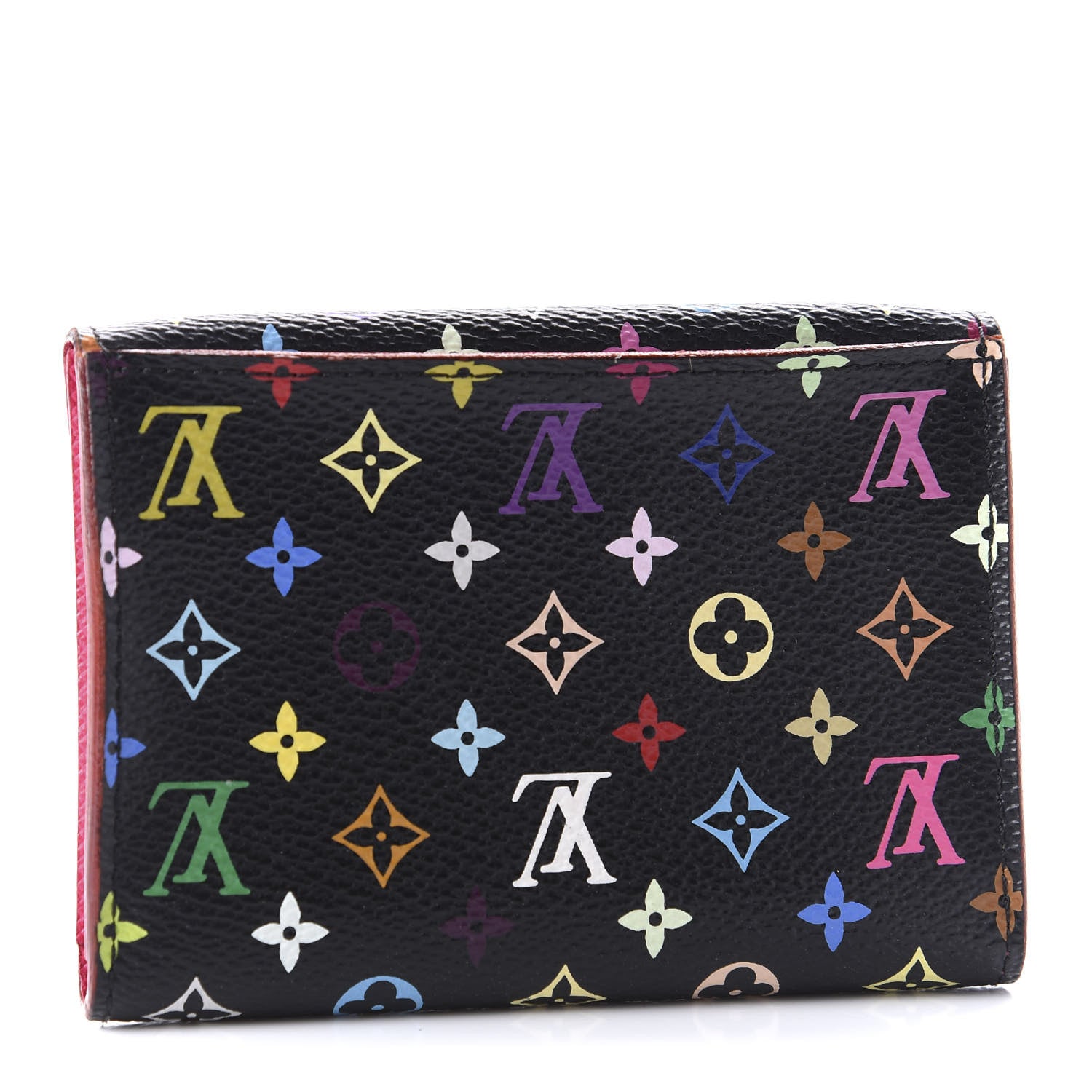 Louis Vuitton Monogram Multicolor Business Card Holder Black Grenade 2 of 9