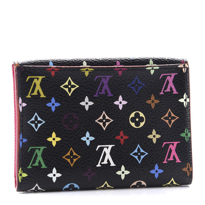 Louis Vuitton Monogram Multicolor Business Card Holder Black Grenade 2 of 9